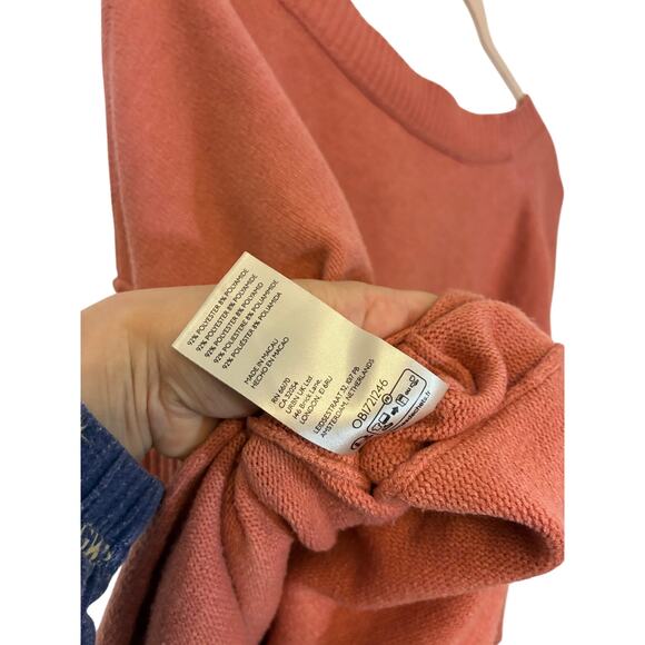 Free People Orion A Line Tunic Oversized Boxy Relaxed Casual Lagenlook Casual S - Picture 5 of 5